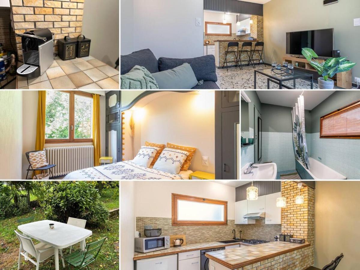 Les Cantinieres - Bourgoin Jallieu - Jardin Prive Ruy-Montceau Exterior foto